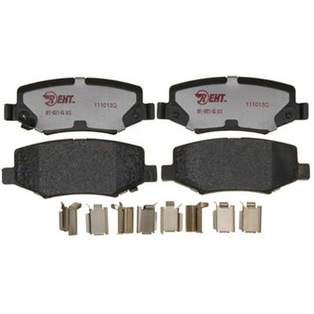 RM BRAKES EHT1274H Ceramic Brake Pad Set With Hardware R/320086